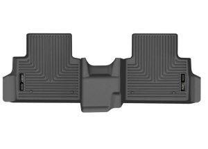 Jeep Grand Cherokee L Floor Mats - Rear - Husky Liners - X-act Contour - Black - `22-`23